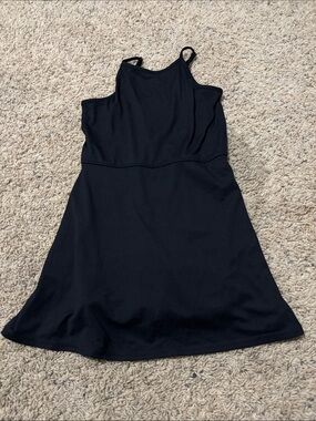 abercrombie kids Black Sleeveless A-Line Dress